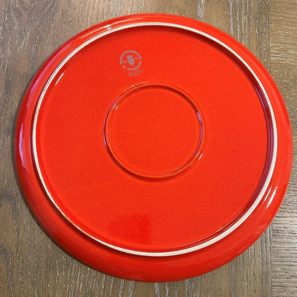 Waechtersbach West Germany Christmas Tree Cake Plate - Picture 5 of 7